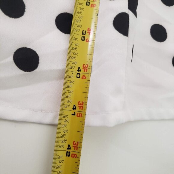 eShakti Polka Dot Dress Ombre Career Pockets Sleeveless Womens Size 2X - Picture 9 of 9